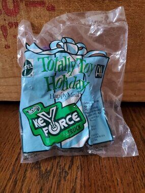 Vtg NEW 1993 McDonald's Happy Meal Toy Holiday Key Force Truck SEALED